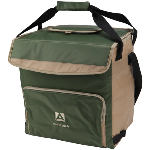 Термосумка с люком «Арктика», L, зеленая Термосумка с люком «Арктика», L, зеленая