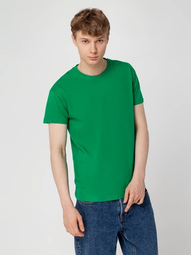 Футболка унисекс Regent 150, темно-зеленая Футболка унисекс Regent 150, темно-зеленая
