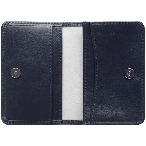 Футляр для карточек и визиток Signature, синий Футляр для карточек и визиток Signature, синий