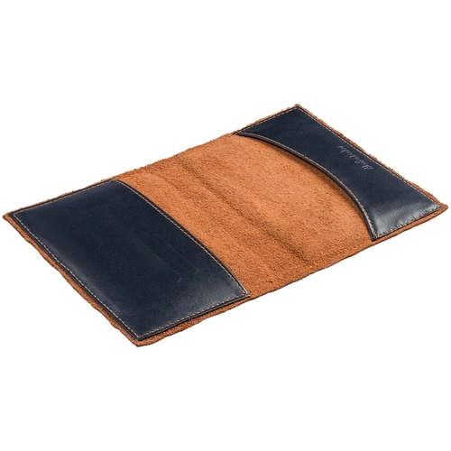 Обложка для паспорта Palermo, синяя Обложка для паспорта Palermo, синяя