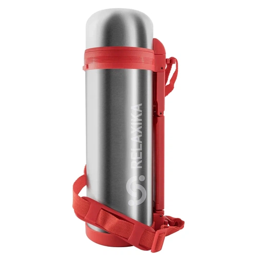 Термос для еды и напитков Relaxika 2000, стальной Термос для еды и напитков Relaxika 2000, стальной