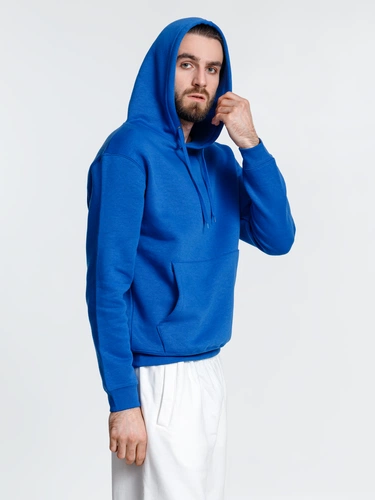 Худи унисекс Phoenix, ярко-синее Худи унисекс Phoenix, ярко-синее