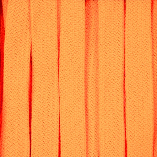 Плоский шнур Cord L, оранжевый неон, 110 см Плоский шнур Cord L, оранжевый неон, 110 см