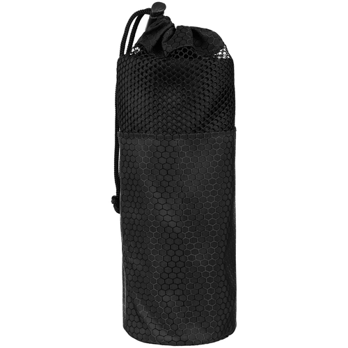 Полотенце спортивное Snaab, черное Полотенце спортивное Snaab, черное