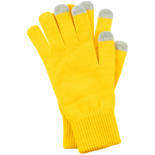 Перчатки сенсорные Urban Flow, желтые Перчатки сенсорные Urban Flow, желтые