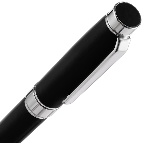 Ручка шариковая Broad Ring Soft Touch, черная Ручка шариковая Broad Ring Soft Touch, черная