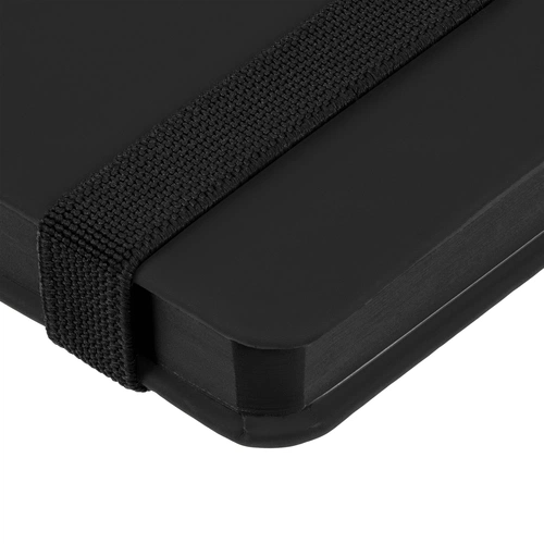 Блокнот Shall, в линейку, черный Блокнот Shall, в линейку, черный