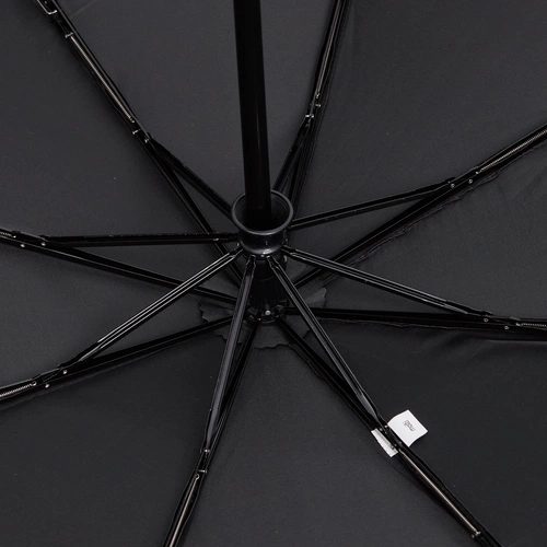 Зонт складной Fiber, черный Зонт складной Fiber, черный