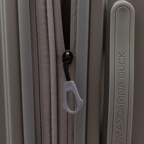 Чемодан Logoduck L, серебристый Чемодан Logoduck L, серебристый