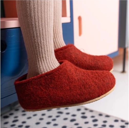 Домашние валенки Cant, красно-коричневые (терракот) Домашние валенки Cant, красно-коричневые (терракот)