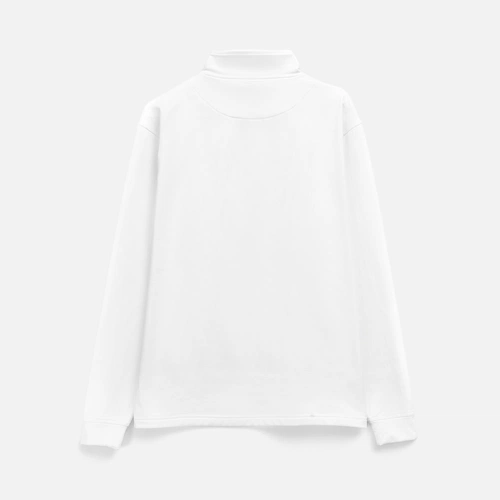 Свитшот на молнии Morfiss, белый Свитшот на молнии Morfiss, белый