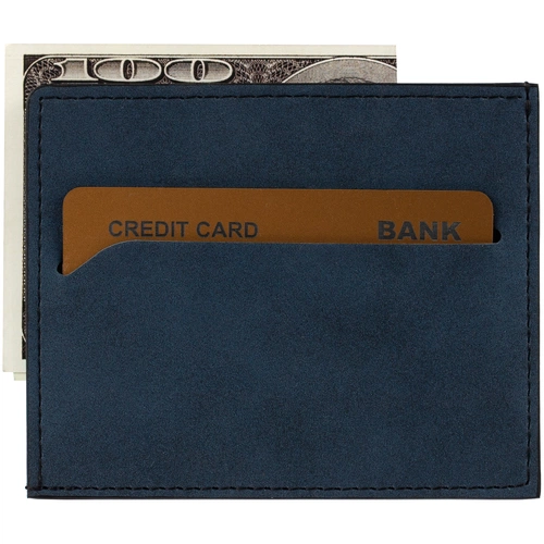 Чехол для карточек Nubuk, синий Чехол для карточек Nubuk, синий