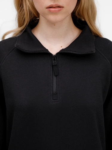 Толстовка унисекс S3, черная Толстовка унисекс S3, черная