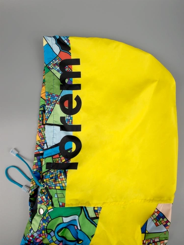 Дождевик классический RainCoat на заказ, разноцветный, единый размер Дождевик классический RainCoat на заказ, разноцветный, единый размер