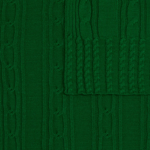 Плед Remitti, глубокий зеленый Плед Remitti, глубокий зеленый