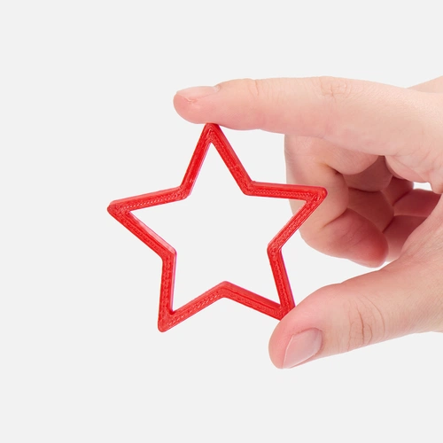 Подвеска Contour, 3D-печать на заказ, звезда Подвеска Contour, 3D-печать на заказ, звезда