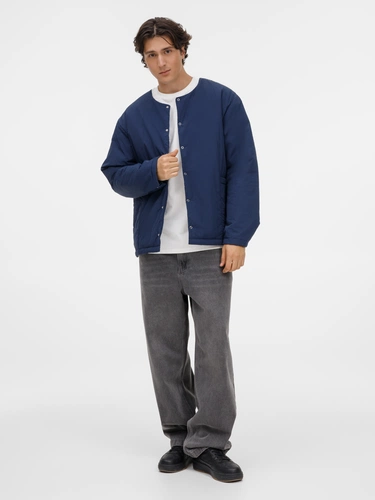 Куртка унисекс Veter, темно-синяя Куртка унисекс Veter, темно-синяя