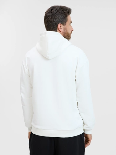 Худи унисекс оверсайз Songo, молочно-белое Худи унисекс оверсайз Songo, молочно-белое