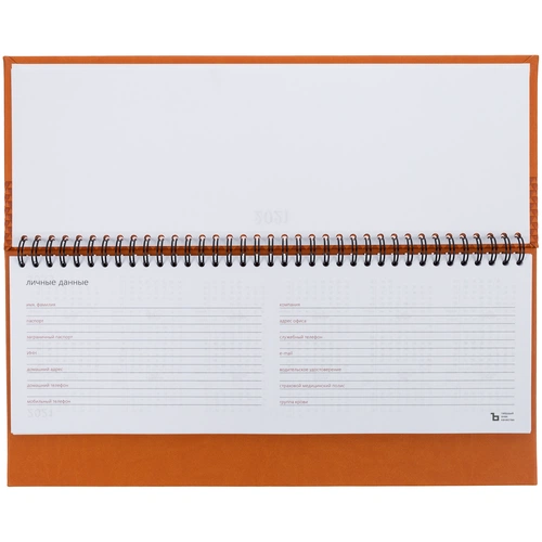 Планинг Brand, датированный, оранжевый Планинг Brand, датированный, оранжевый