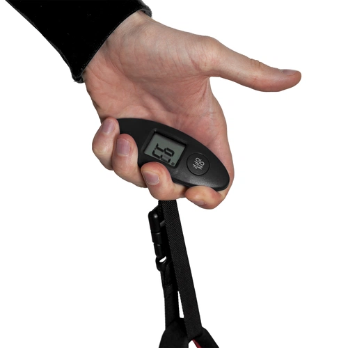 Дорожные весы Ponder, черные Дорожные весы Ponder, черные