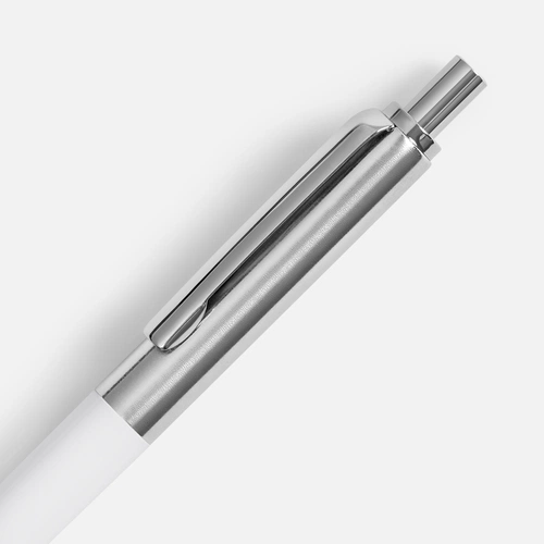 Ручка шариковая Popular, белая Ручка шариковая Popular, белая