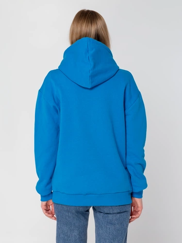 Толстовка с капюшоном Unit Kirenga Heavy, бирюзовая Толстовка с капюшоном Unit Kirenga Heavy, бирюзовая