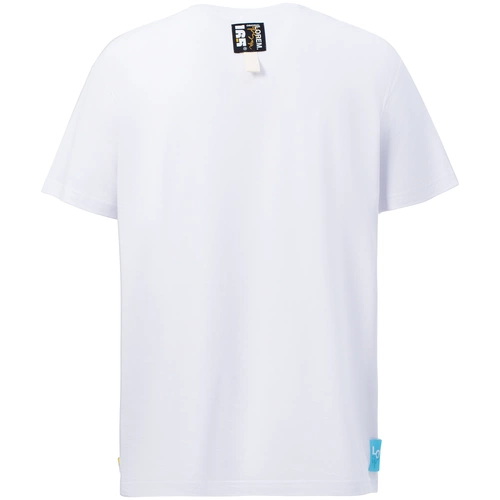 Футболка унисекс T-Bolka 160 с лейблами и шильдами, молочно-белая, размер XL Футболка унисекс T-Bolka 160 с лейблами и шильдами, молочно-белая, размер XL