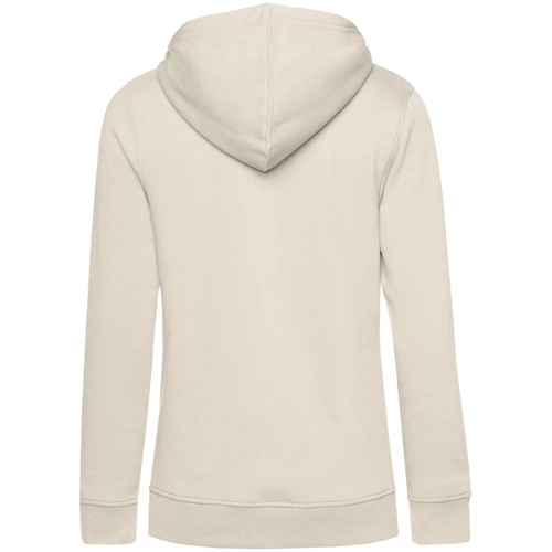 Толстовка с капюшоном женская BNC Inspire (Organic), молочно-белая Толстовка с капюшоном женская BNC Inspire (Organic), молочно-белая