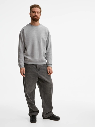 Свитшот унисекс Columbia, серый меланж Свитшот унисекс Columbia, серый меланж