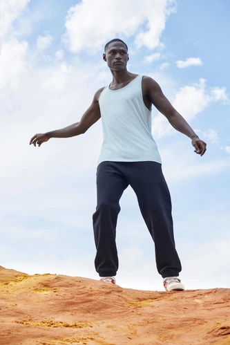 Майка унисекс Crusader TT, оранжевая (персиковая) Майка унисекс Crusader TT, оранжевая (персиковая)