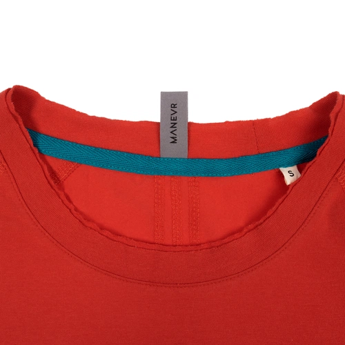 Футболка унисекс Vozduh 1.0, красная Футболка унисекс Vozduh 1.0, красная