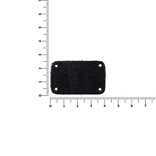 Лейбл кожаный Beta, S, черный Лейбл кожаный Beta, S, черный