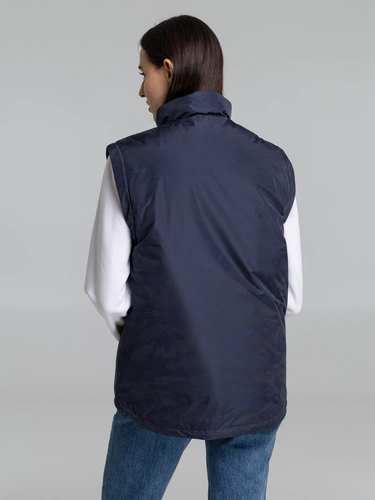 Жилет светоотражающий Lattvind, темно-синий Жилет светоотражающий Lattvind, темно-синий