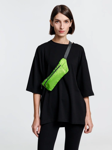 Спортивная поясная сумка Run for Fun, зеленое яблоко Спортивная поясная сумка Run for Fun, зеленое яблоко