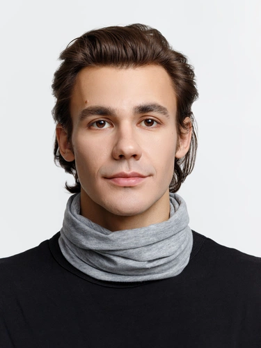 Многофункциональная бандана Dekko, серый меланж Многофункциональная бандана Dekko, серый меланж