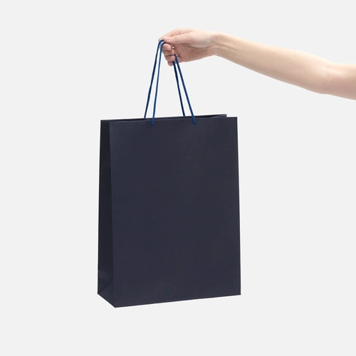 Пакет бумажный Porta XL, темно-синий Пакет бумажный Porta XL, темно-синий