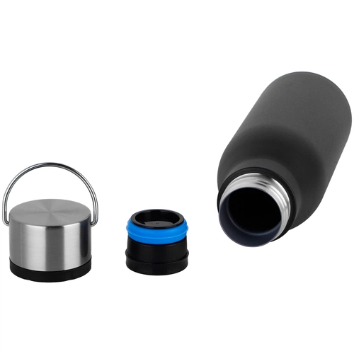 Термобутылка Tabenodo, черная Термобутылка Tabenodo, черная