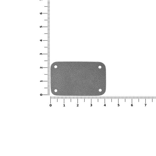 Лейбл Eta Latte, S, серый Лейбл Eta Latte, S, серый