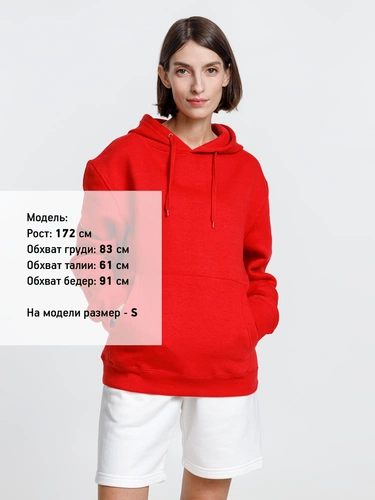 Худи унисекс Phoenix, красное Худи унисекс Phoenix, красное