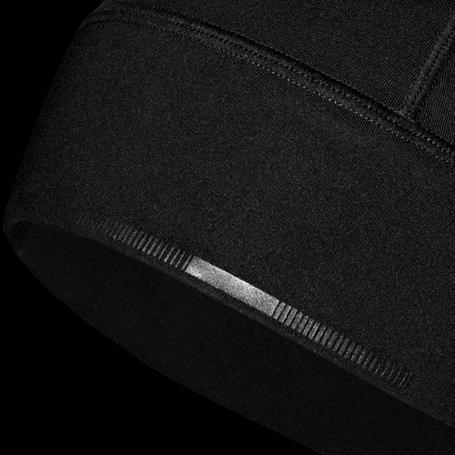 Спортивная шапка утепленная Jogge, черная Спортивная шапка утепленная Jogge, черная