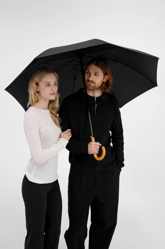 Зонт-трость Classic, черный Зонт-трость Classic, черный