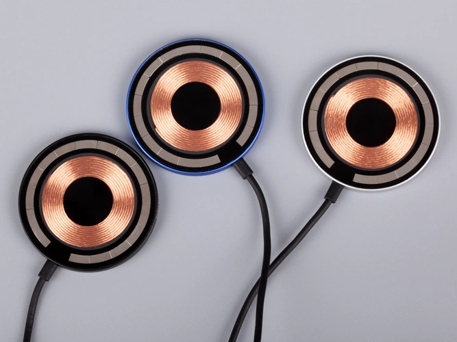 Магнитное зарядное устройство Cooper Rond, 15 Вт, серебристое Магнитное зарядное устройство Cooper Rond, 15 Вт, серебристое