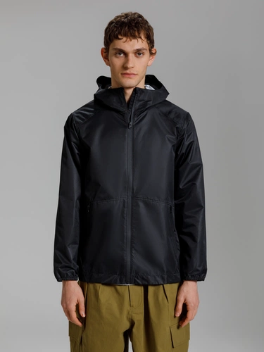 Куртка унисекс Nordvind WR, черная Куртка унисекс Nordvind WR, черная