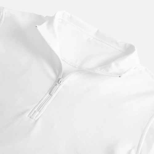 Свитшот на молнии Morfiss, белый Свитшот на молнии Morfiss, белый