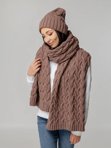 Шапка Loren, коричневая Шапка Loren, коричневая