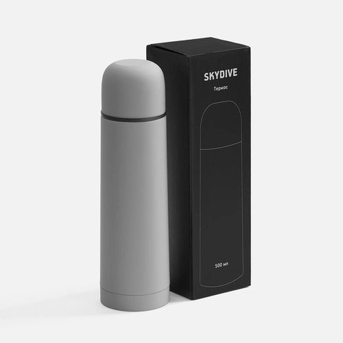 Термос Skydive ver. 2, серый Термос Skydive ver. 2, серый