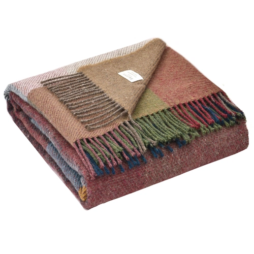 Плед Аrequipa, бордовый с бежевым Плед Аrequipa, бордовый с бежевым