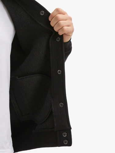 Бомбер унисекс AtmosWear, черный Бомбер унисекс AtmosWear, черный