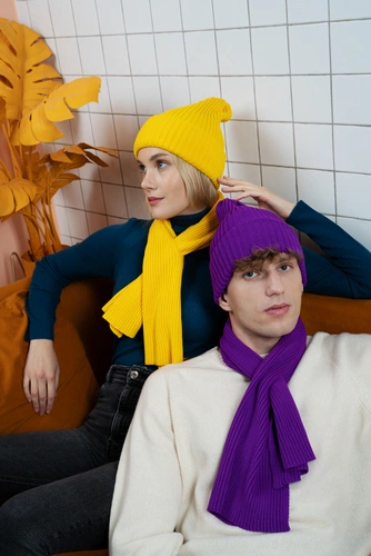 Шапка Yong, фиолетовая Шапка Yong, фиолетовая