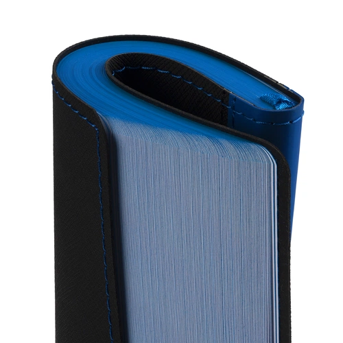 Ежедневник Nice Twice, недатированный, черный с синим Ежедневник Nice Twice, недатированный, черный с синим